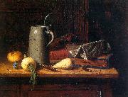 William Michael Harnett Still Life with Turnips Spain oil painting artist